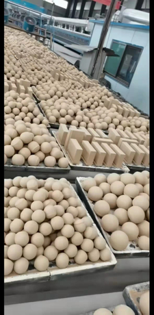 High Temperature Resistant Medium Alumina Ball For Ceramic Enamel Pigment
