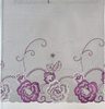OEM ODM Custom High Quality New Design Purple Embroidery Lace