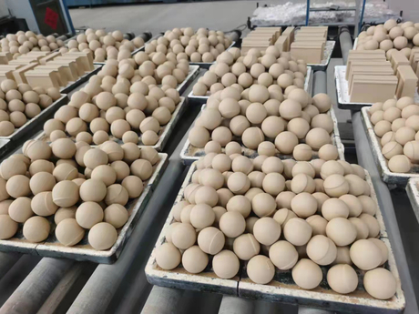 High Temperature Resistant Medium Alumina Ball For Ceramic Enamel Pigment