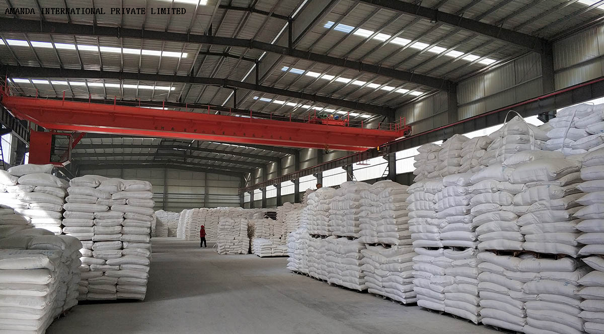 High Whiteness Low Loi Wollastonite Calcium Silicate for Ceramic Glaze